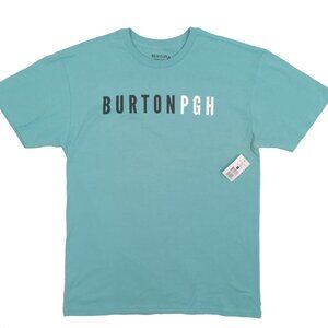 NEW Vintage Burton Pittsburgh T Shirt!  M  Blue Limited Edition Promo